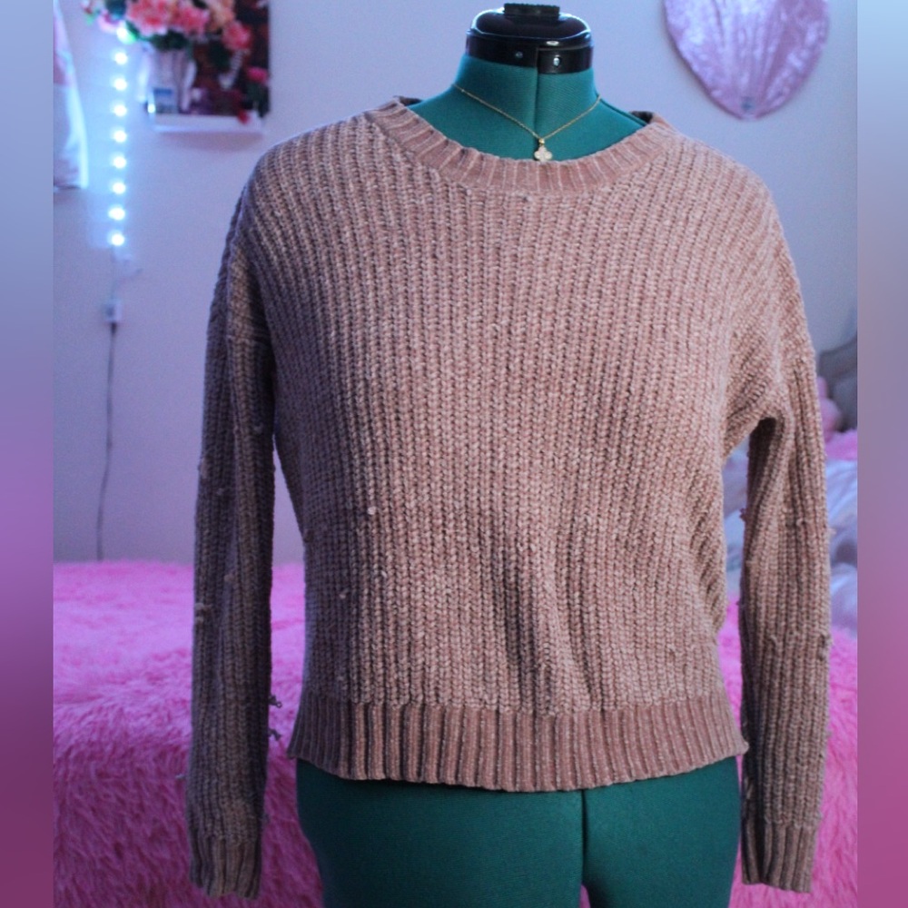 Zara cropped sweater